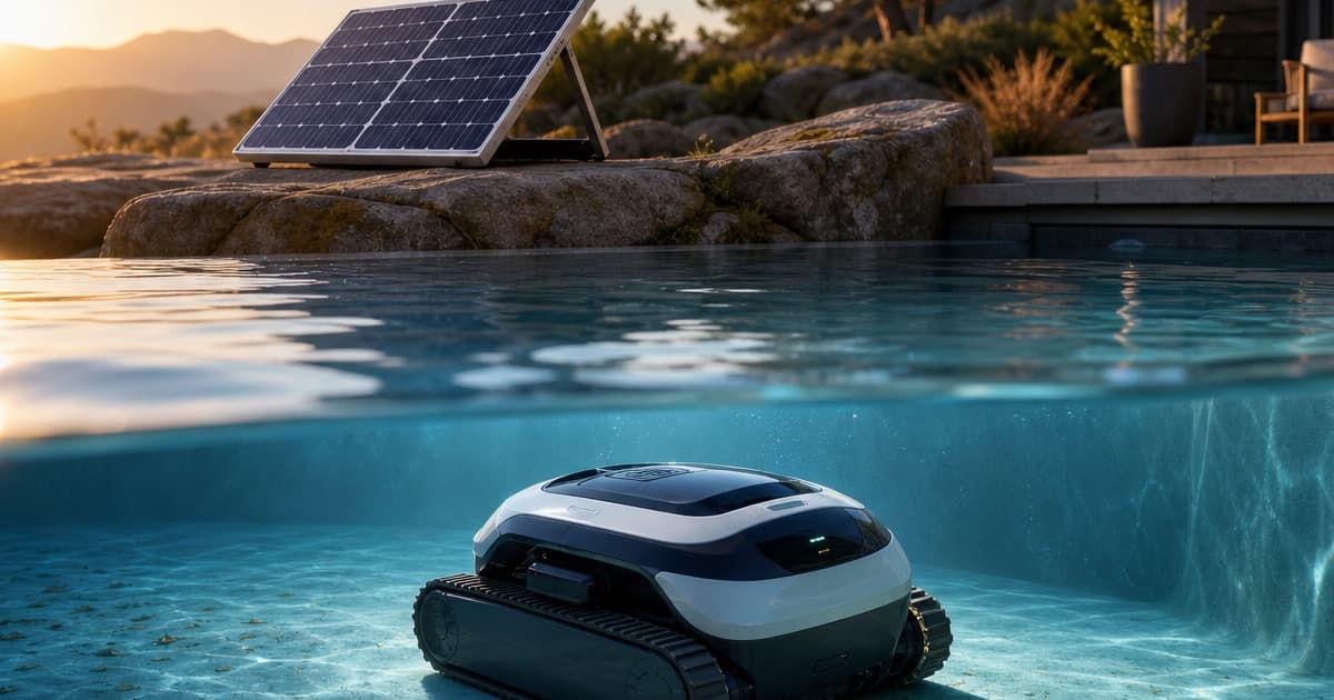 The Pool Cleaner Built for the Pool That's Nowhere Near a Power Outlet